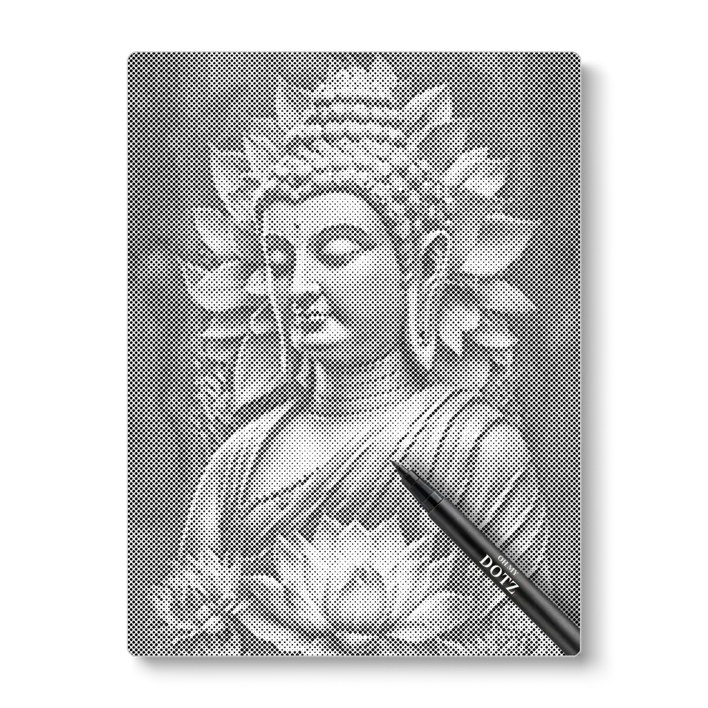 Buddha | Stippelschilderij-Oh My Dotz-Dot painting-stippelschilderij