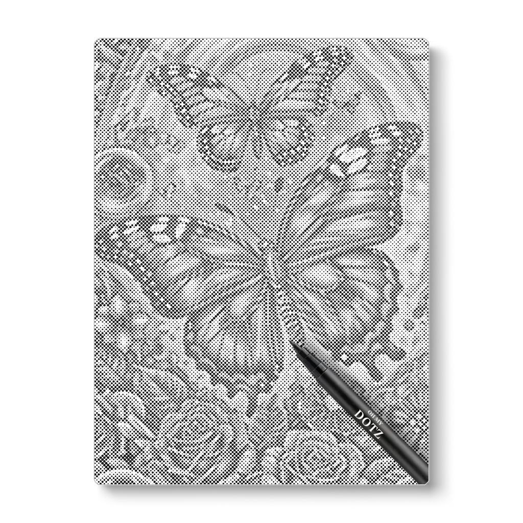 Prachtige vlinders | Stippelschilderij-Oh My Dotz-Dot painting-stippelschilderij