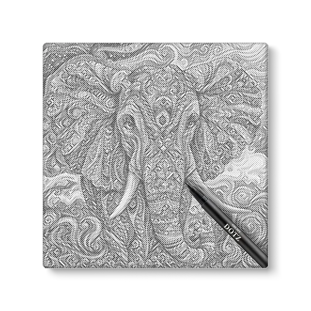 Olifant mandala | Stippelschilderij | Extra veel details-Oh My Dotz-Dot painting-stippelschilderij
