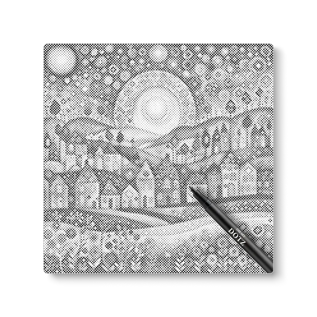 Schattig stadje | Stippelschilderij-Oh My Dotz-Dot painting-stippelschilderij