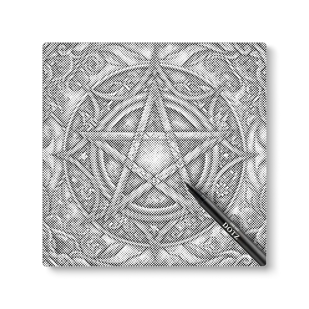 Mandala ster | Stippelschilderij-Oh My Dotz-Dot painting-stippelschilderij