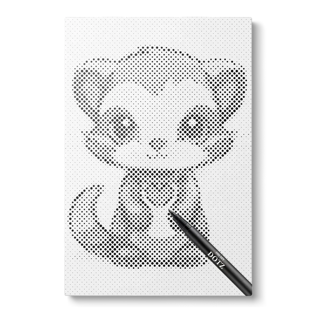 Fredje | Stippelschilderij-Oh My Dotz-Dot painting-stippelschilderij